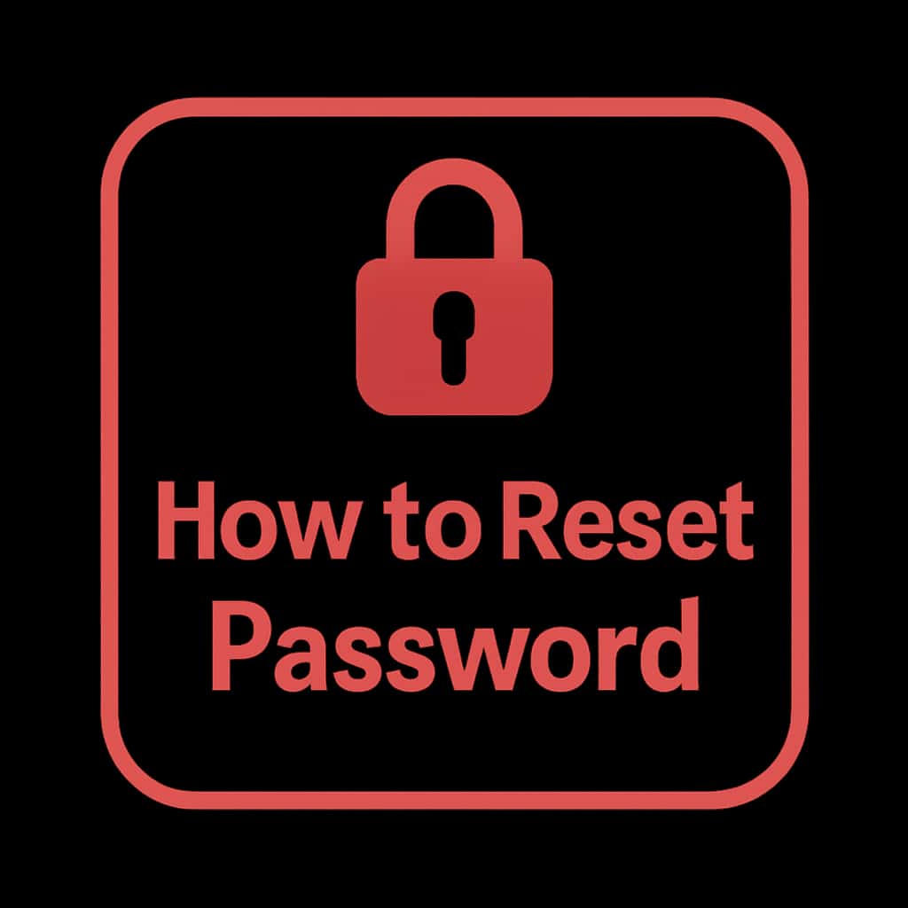 Icon representing Hirummy password reset guide.