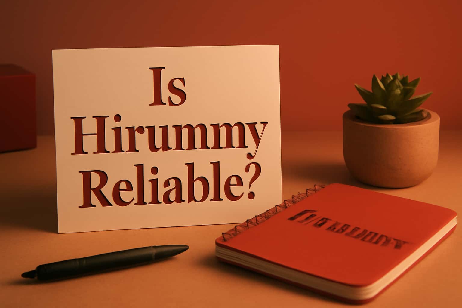 A visual representation of the reliability of the Hirummy platform.