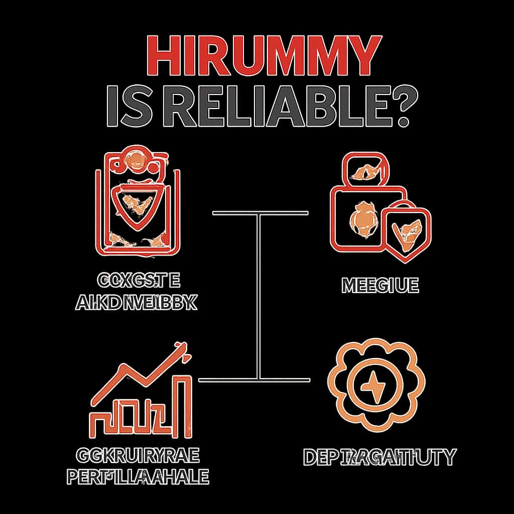 A diagram explaining Hirummy's reliability features.