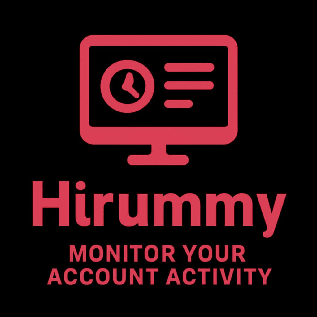 An icon depicting account monitoring for Hirummy.