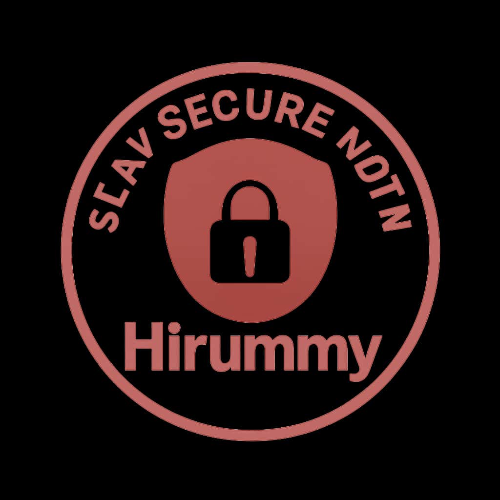 An icon representing account security for Hirummy.