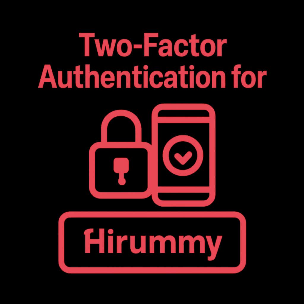 An icon representing Two-Factor Authentication for Hirummy.